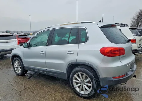 2017 Volkswagen Tiguan Wolfsburg from USA, damaged, VIN WVGRV7AX8HK017413